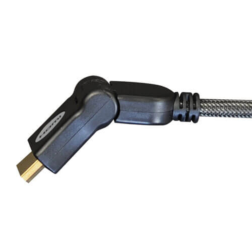Tripp-Lite P568-006-SW | High-Speed HDMI Cable with Swivel Connectors, Digital Video with Audio, UHD 4K (M/M), 6 ft. (1.83 m)