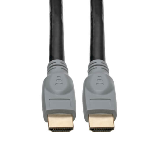 Tripp-Lite P568-025-2A | 4K HDMI Cable (M/M) - 4K 60 Hz, HDR, 4:4:4, Gripping Connectors, Black, 25 ft.