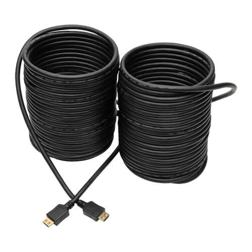Tripp-Lite P568-050-BK-GRP | High-Speed HDMI Cable, Gripping Connectors (M/M), Black, 50 ft. (15.24 m)