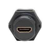 Tripp-Lite P569-000-FF-IND | 4K HDMI Coupler with Ethernet (F/F), Industrial High Speed, 4K 60 Hz, HDR, IP68 Rated, Dust Cap