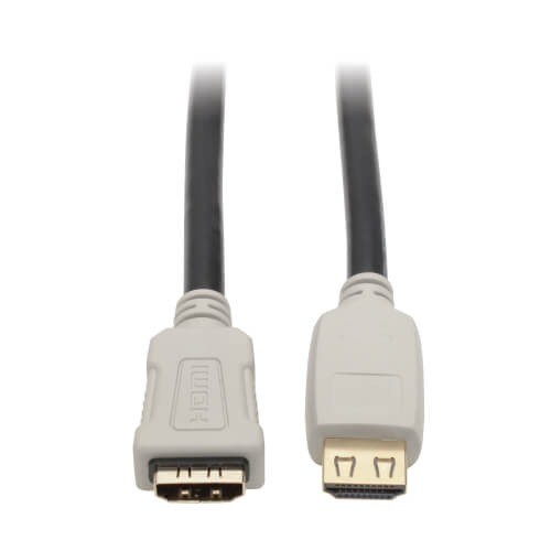 Tripp-Lite P569-003-2B-MF | High-Speed HDMI Extension Cable (M/F) - 4K 60 Hz, HDR, 4:4:4, Gripping Connector, 3 ft.