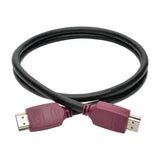 Tripp-Lite P569-003-CERT | 4K HDMI Cable with Ethernet (M/M) - 4K 60 Hz, Gripping Connectors, 3 ft.