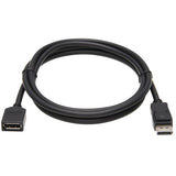 Tripp-Lite P579-006 | DisplayPort Extension Cable with Latch, 4K @ 60 Hz, HDCP 2.2 (M/F), 6 ft. (1.83 m)