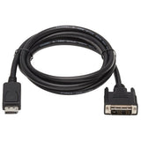 Tripp-Lite P581-006 | DisplayPort to DVI Adapter Cable (DP with Latches to DVI-D Single Link M/M), 6 ft. (1.8 m)
