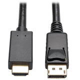 Tripp-Lite P582-003-V2-ACT | DisplayPort 1.2 to HDMI Active Adapter Cable (DP with Latches to HDMI M/M), 4K, 3 ft. (0.9 m)