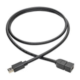 Tripp-Lite P585-003 | Mini DisplayPort Extension Cable, 4K @ 60 Hz, HDCP 2.2 (M/F), 3 ft. (0.91 m)