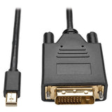 Tripp-Lite P586-003-DVI-V2 | Mini DisplayPort 1.2 to DVI Active Adapter Cable (M/M), 1080p, 3 ft. (0.9 m)