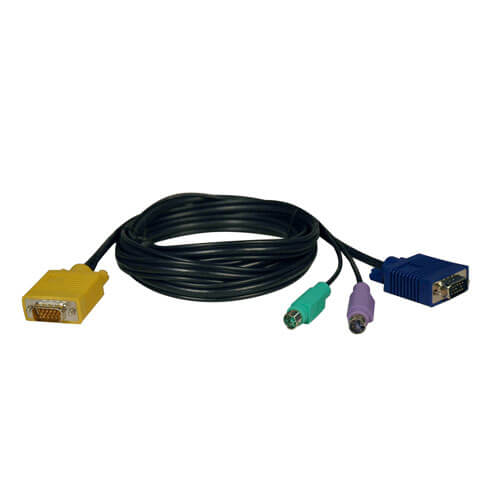 Tripp-Lite P774-006 | PS/2 (3-in-1) Cable Kit for NetDirector KVM Switch B020-Series and KVM B022-Series, 6 ft. (1.83 m)