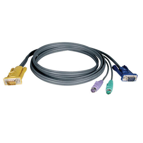 Tripp-Lite P774-010 | PS/2 (3-in-1) Cable Kit for NetDirector KVM Switch B020-Series and KVM B022-Series, 10 ft. (3.05 m)