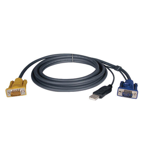 Tripp-Lite P776-006 | USB (2-in-1) Cable Kit for NetDirector KVM Switch B020-Series and KVM B022-Series, 6 ft. (1.83 m)