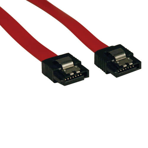Tripp-Lite P940-08I | Serial ATA (SATA) Latching Signal Cable 7Pin (M/M), 8-in. (20.32 cm)
