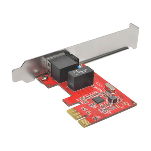 Tripp-Lite PCE-1G-01 | 1-Port Gigabit Ethernet (GbE) PCI Express (PCIe) Card, Full Profile