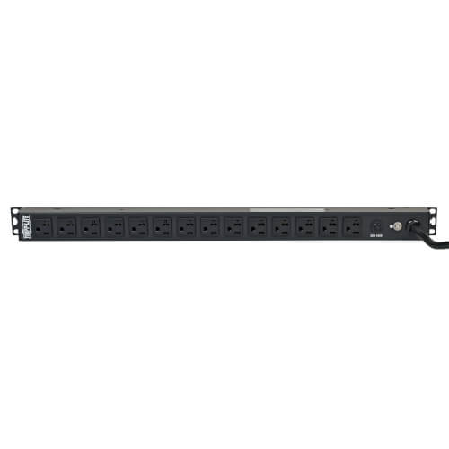 Tripp-Lite PDU1420T | 2.4kW Single-Phase 120V Basic PDU, 14 NEMA 5-15/20R Outlets, NEMA L5-20P Input, 15 ft. (4.57 m) Cord, 0U Vertical