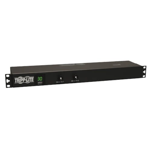 Tripp-Lite PDUMH30 | 2.9kW Single-Phase Metered PDU, 120V Outlets (12 5-15/20R), L5-30P, 15 ft. (4.57 m) Cord, 1U Rack-Mount