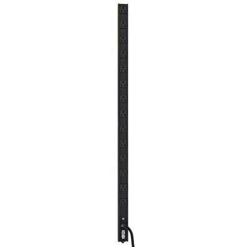 Tripp-Lite PDUV15 | 1.4kW Single-Phase 120V Basic PDU, 14 NEMA 5-15R Outlets, NEMA 5-15P Input, 15 ft. (4.57 m) Cord, 0U Vertical