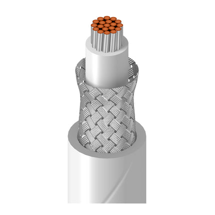 Belden 83305E 0091000 | Electronic, 1 C #22 Str SPC, TFE Ins, OA SPC Brd, TFE Tape Jkt, MIL-W-16878/4 (Type E)