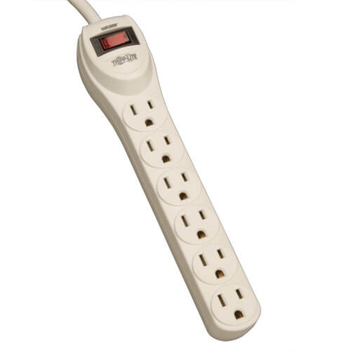 Tripp-Lite PS6 | Tripp Lite Waber Industrial Power Strip, 6-Outlet, 4 ft. (1.22 m) Cord