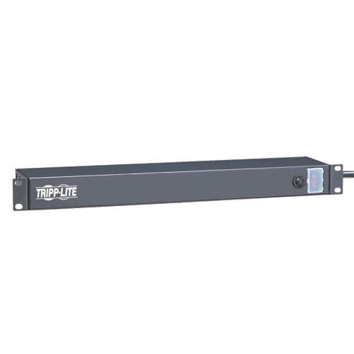 Tripp-Lite RS-0615-R | 1U Rack-Mount Network Server Power Strip, 120V, 15A, 6-Outlet (Rear-Facing), 15 ft. (4.57 m) Cord