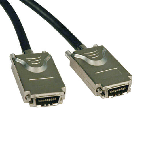 Tripp-Lite S522-01M | External SAS Cable, 4 Lane - 4xInfiniband (SFF-8470) to 4xInfiniband (SFF-8470), 1M (3.28 ft.)