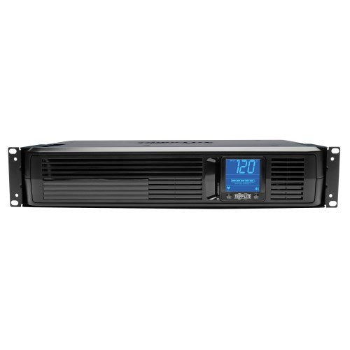 Tripp-Lite SMART1500LCD | SmartPro LCD 120V 1500VA 900W Line-Interactive UPS, AVR, 2U Rack/Tower, LCD, USB, DB9 Serial, 8 Outlets