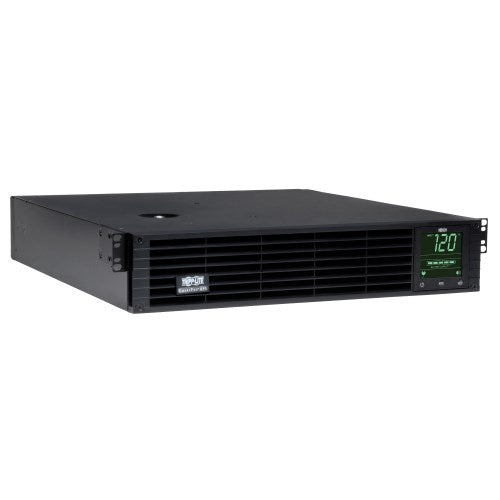 Tripp-Lite SMART2600RM2U | SmartPro 120V 2.2kVA 1.92kW Line-Interactive Sine Wave UPS, 2U, Extended Run, Network Card Options, LCD, USB, DB9
