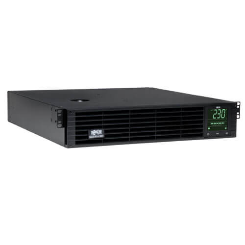 Tripp-Lite SMX1000RT2U | SmartPro 230V 1kVA 900W Line-Interactive Sine Wave UPS, 2U Rack/Tower, Network Card Options, LCD, USB, DB9, 6 Outlets