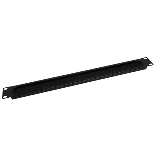 Tripp-Lite SR1UBRUSH | 1U Cable Pass-Through Panel with Brush Strip