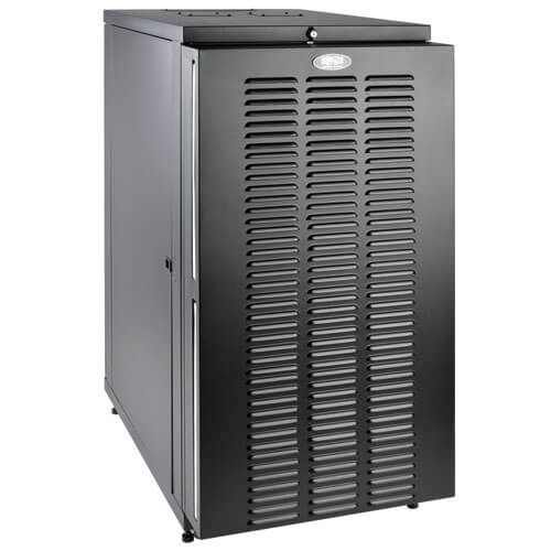 Tripp-Lite SR24UBFFD | SmartRack 24U Standard-Depth Half-Height Rack Enclosure for Harsh Environments