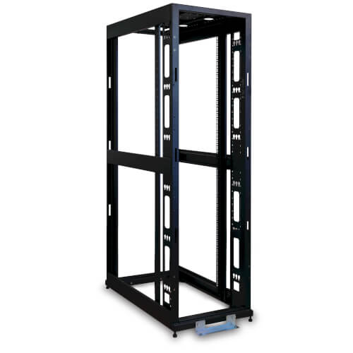 Tripp-Lite SR42UBEXPND | 42U Standard-Depth 4-Post Premium Open Frame Rack - No Doors or Side Panels
