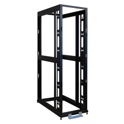 Tripp-Lite SR42UBEXPNDNR3 | 42U Standard-Depth 4-Post Premium Open Frame Rack - No Doors, Side Panels or Top Panel