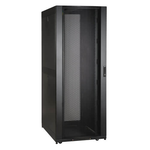 Tripp-Lite SR42UBWDSP1 | 42U SmartRack Wide Standard-Depth Rack Enclosure Cabinet with doors, side panels & shock pallet packaging