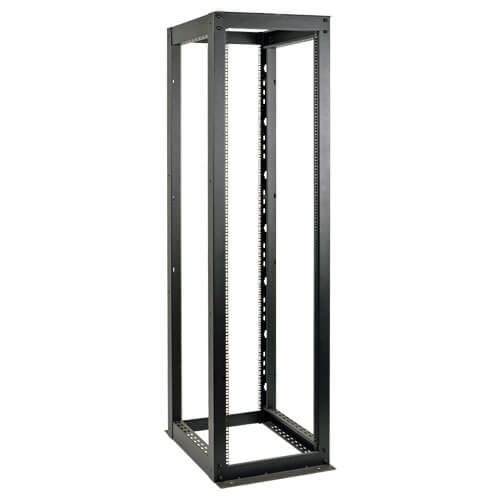 Tripp-Lite SR4POST50HD | 50U Heavy-Duty 4-Post SmartRack Open Frame Rack - Organize and Secure Network Rack Equipment