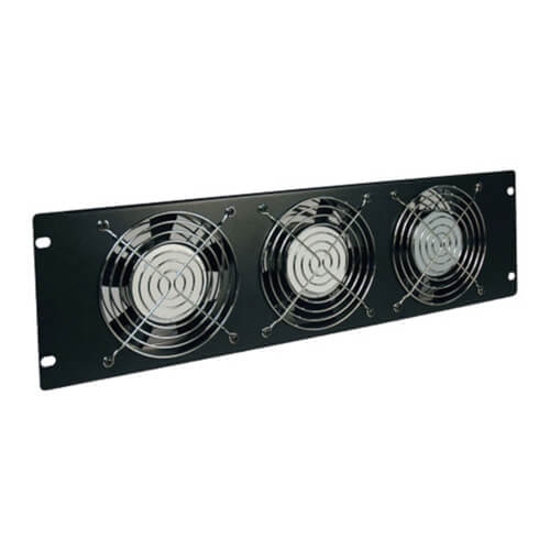 Tripp-Lite SRFAN3U | SmartRack 3U Fan Panel - 3-120V high-performance fans; 210 CFM; 5-15P plug