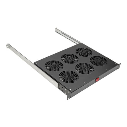 Tripp-Lite SRFANTRAY6 | Fan Tray for 19 in. Racks - 1U, 6 120V High-Performance Fans, 576 CFM, C14 Inlet
