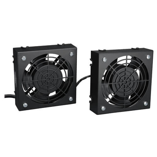 Tripp-Lite SRFANWM | SmartRack Wall-Mount Roof Fan Kit - 2-120V high-performance fans; 210 CFM; 5-15P plug