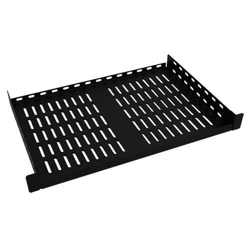 Tripp-Lite SRSHELF2P1UTM | SmartRack 1U Cantilever Toolless Mount Fixed Shelf (30 lbs / 13.6 kgs capacity; 12 in./305 mm depth)