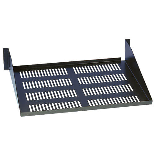 Tripp-Lite SRSHELF2PTM | SmartRack 2U Cantilever Toolless Mount Fixed Shelf (50 lbs /22.7 kgs capacity; 18 in./457 mm depth)