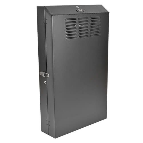 Tripp-Lite SRWF6U36 | SmartRack 6U Low-Profile Vertical-Mount Server-Depth Wall-Mount Rack Enclosure Cabinet