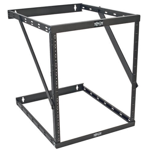 Tripp-Lite SRWO8U22DP | SmartRack 8U/12U/22U Expandable Low-Profile UPS-Depth Wall-Mount 2-Post Open-Frame Rack