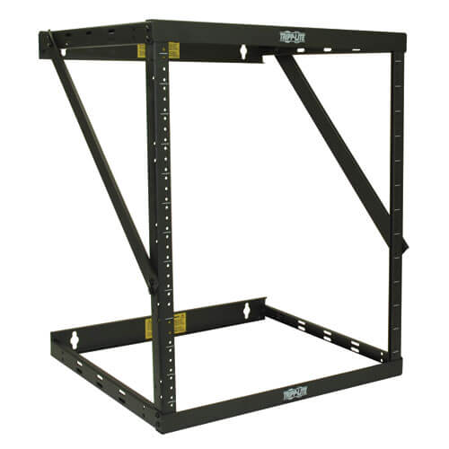 Tripp-Lite SRWO8U22MD | SmartRack 8U/12U/22U Expandable Very Low-Profile Patch-Depth Wall-Mount 2-Post Open-Frame Rack