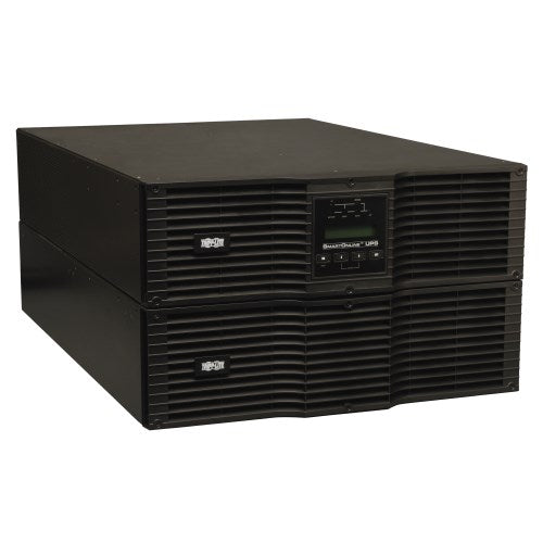 Tripp-Lite SU10000RT3U | SmartOnline 208/240V 10kVA 9kW Double-Conversion UPS, 6U, Extended Run, Network Card Slot, USB, DB9, Bypass Switch, NEMA