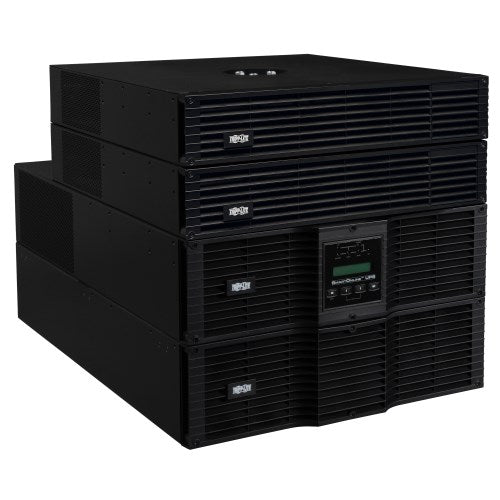 Tripp-Lite SU10000RT3U2TF | SmartOnline 208/120V 10kVA 9kW Double-Conversion UPS, 10U, Extended Run, Network Card Slot, USB, DB9, Bypass Switch,NEMA