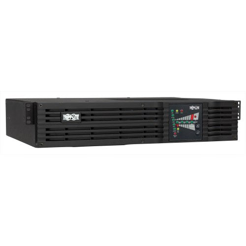 Tripp-Lite SU1500RTXL2UN | SmartOnline 120V 1.5kVA 1.2kW Double-Conversion UPS, 2U Rack/Tower, Extended Run, Pre-installed WEBCARDLX Network Interface, USB, DB9 Serial