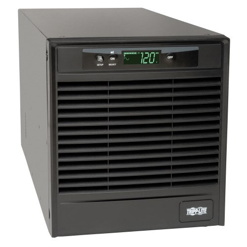 Tripp-Lite SU1500XLCD | SmartOnline 120V 1.5kVA 1.35kW Double-Conversion UPS, Tower, Extended Run, Network Card Options, LCD, USB, DB9