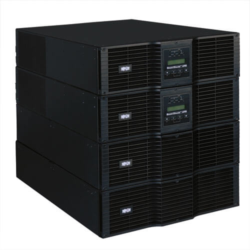 Tripp-Lite SU20KRT8 | SmartOnline 208/240V 20kVA 18kW Double-Conversion UPS, N+1, 12U, Network Card Slot, USB, DB9, Bypass Switch, L6-20R