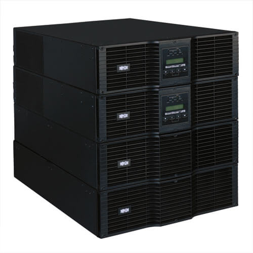 Tripp-Lite SU20KRTHW | SmartOnline 200-240V, 20kVA 18kW Double-Conversion UPS, N+1, 12U, Network Card Slot, USB, DB9, Bypass, Hardwire