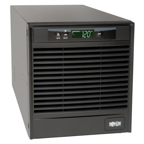 Tripp-Lite SU2200XLCD | SmartOnline 120V 2.2kVA 1.8kW Double-Conversion UPS, Tower, Extended Run, Network Management Card Slot, LCD, USB, DB9