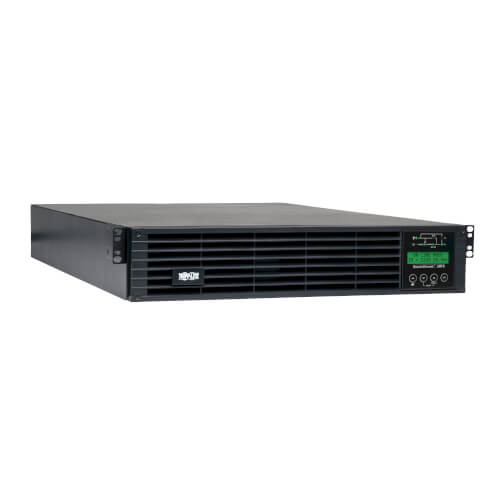 Tripp-Lite SU3000RTXLCDTAA | SmartOnline 120V 3kVA TAA-Compliant UPS – On-Line Double Conversion, 2.7kW, 2U, Network Card Option