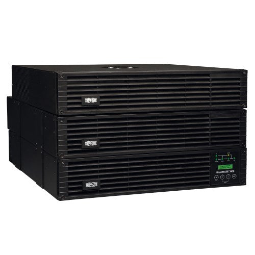 Tripp-Lite SU5000RT4UTF | SmartOnline 208 & 120V 5kVA 4.5kW Double-Conversion UPS, 6U Rack/Tower, Extended Run, Network Card Slot, USB, DB9 Serial