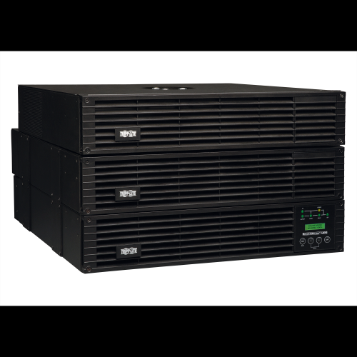 Tripp-Lite SU6000RT4UTF | SmartOnline 208/240 & 120V 6kVA 5.4kW Double-Conversion UPS, 6U Rack/Tower, Extended Run, Network Card Options, USB, DB9 Serial, Bypass Switch, Outlets